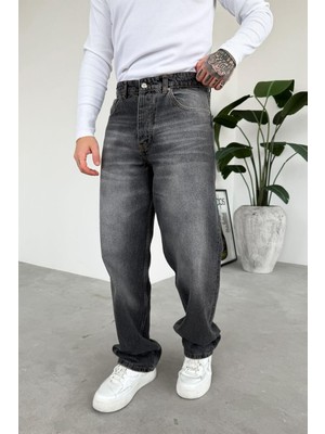 Antrasit Soft Degrade Basic Regular Pantolon