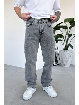 Gri Basic Regular Pantolon