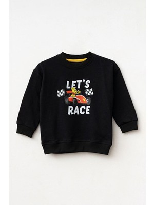 Haribo Kids Erkek Çocuk Sweatshirt - Siyah