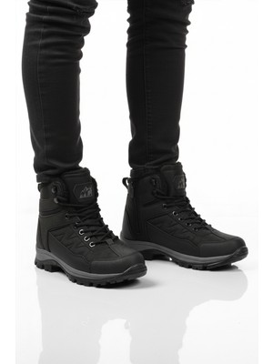 Aspor Siyah Içi Kürklü Unisex Outdoor Bot