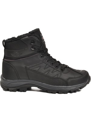 Aspor Siyah Içi Kürklü Erkek Outdoor Bot