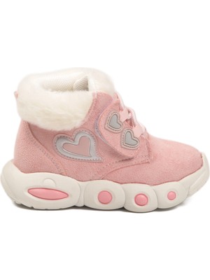 Cool Somon Cırtlı Kız Çocuk Düz Bot