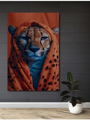 Petmudo AVM Çita Sanatı Yağlı Boya Görünümlü Dekoratif Ahşap Ev,antre,salon,ofis,mutfak,yatak Odası Tablo