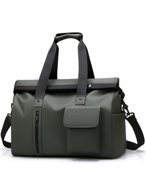 Dekohop Seyahat Çantası Unisex Kabin Boy El ve Omuz Çanta Sıvı Dayanıklı Kumaş Tatil Spor Seyahat Stil Çanta