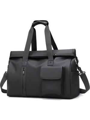 Dekohop Seyahat Çantası Unisex Kabin Boy El ve Omuz Çanta Sıvı Dayanıklı Kumaş Tatil Spor Seyahat Stil Çanta