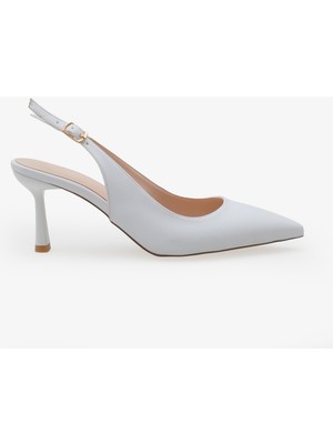 Elio Kadın Topuklu Ayakkabı - Beyaz