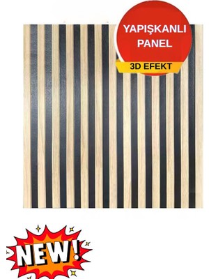 Renkli Duvarlar Pratik Yapışkanlı Kahverengi Akustik Esnek Lambiri 68CMX68CM Ofis Salon Ev Duvar Paneli Kağıdı NW190