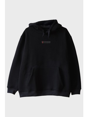 Nuugg Porte Desenli Nakış Müzik Hoodie