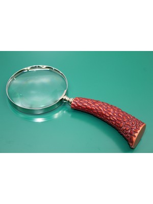 Aspartam Boynuz Pirinç Büyüteç Model 4