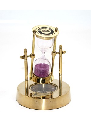 Aspartam Pirinç Pusulalı Kum Saati Model 1