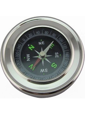 Starseven Yuvarlak Metal Kasa Dayanıklı Pusula 60MM