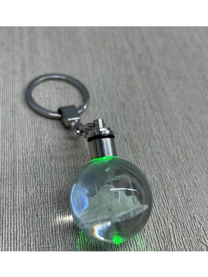 Starseven Ledli Ayasofya Tasarımı Kristal Anahtarlık ALK3803