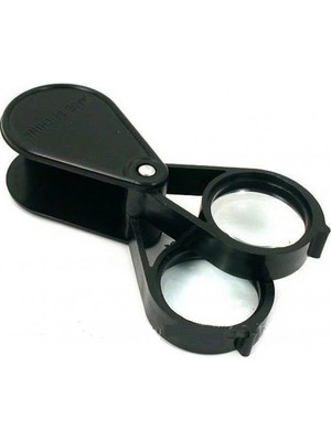 Starseven 20X30 2K30MM Çıft Optik Lens Katlanan Cep Büyüteç.