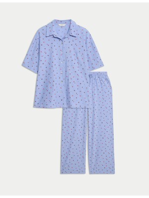 Marks & Spencer Cool comfort Çiçekli pijama takımı