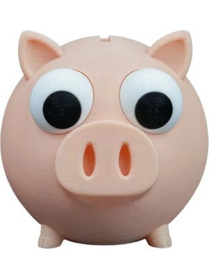 Tp Buğz Eco Lounge Sevimli Domuz Kumbara 8 cm – Çocuk Odası Dekoratif Para Kutusu