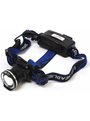 Starseven F-823 Xlm T6 LED Su Geçirmez Şarjlı Kafa Lambası