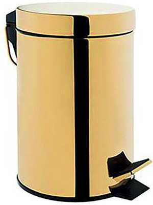 Bocchı Bocchi Altın Çöp Kovası Pedallı - 3054-0002-EG