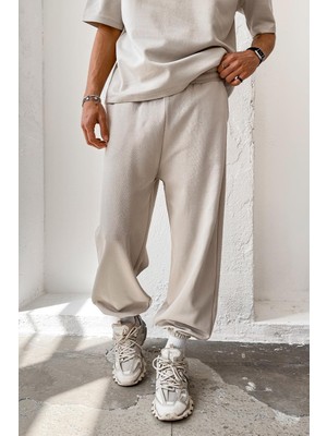 HAFKA Taş Cozy Premium Basic Paça Lastik Eşofman