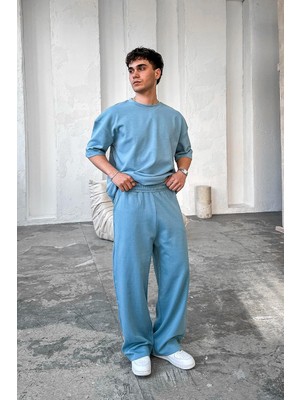 Bebe Mavisi Cozy Premium Basic Baggy Eşofman