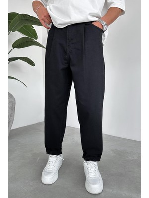 Siyah Balon Fit Pantolon