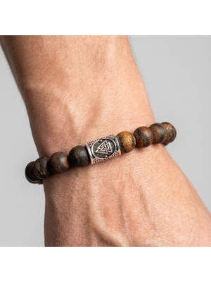 THEIA GemWorks Noran — Tibet Akik Erkek Bileklik