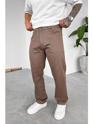 Mocha Basic Premium Baggy Pantolon