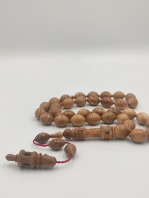 Usta Işcilikli Kuka Tesbih 11 * 16 mm Dev Boy Arpa Kesim Takımlı Sistemli Püskül