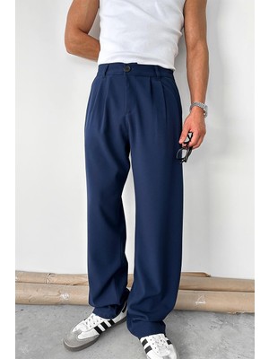 Lacivert Basic Premium Kumaş Pantolon