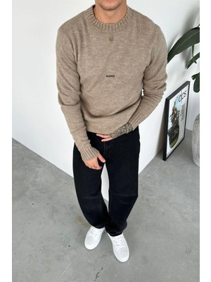 Taba Sılence Nakış Soft Relaxed Kazak