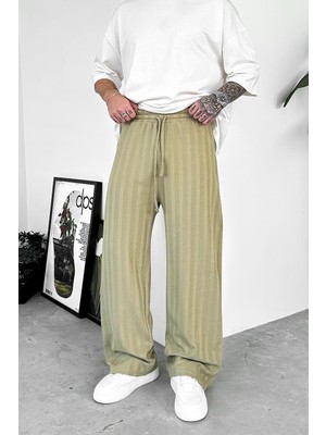 Soft Yeşil Soft Stride Baggy Pantolon