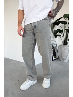 Eskitme Buz Mavi Basic Premium Regular Pantolon