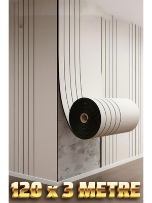 Renkli Duvarlar 120CM x 3 Metre Rulo Premium Sxp Krem Yapışkanlı Duvar Paneli Kağıdı Ev Ofis Otel KLD-KC-MW802 Crema