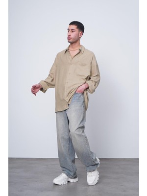 Toprak Basic Uzun Kollu 1A CH Oversize Gömlek