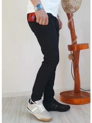 Erkek Boru Paça  Likralı Kot Pantolon