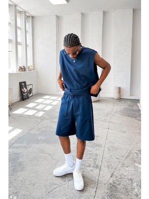 Indigo Cozy Premium Pileli Şort