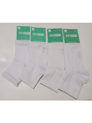 Erkek Pamuklu Yarım Konç Çorap  6'lı