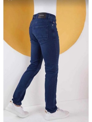 Erkek Boru Paça  Likralı Kot Pantolon