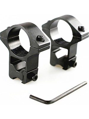 Starseven - Dürbünü Lazeri Montaj Kelepçesi Çelik Alaşım 11MM