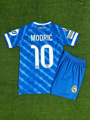 Alaturka Mix Real Madrid 2025/26 Yeni Sezon Luka Modric Alternatif Çocuk Forması  ( Blue)