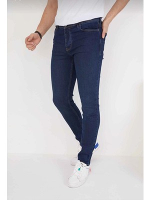 Erkek Boru Paça  Likralı Kot Pantolon