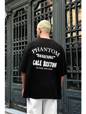 Siyah Cole Buxton Outplenty Premium Oversize Tişört
