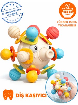 Bebek Oyuncağı Yüksek Kaliteli Diş Kaşıyıcı Sağlıklı-Esnek