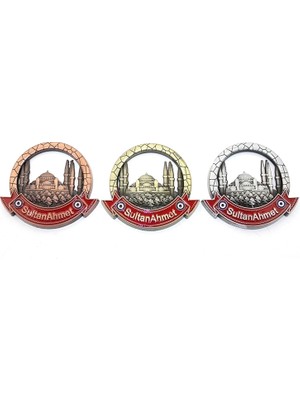 Starseven Istanbul Temalı Metal Magnet ALK3339