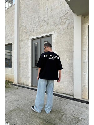 Siyah Studios Creative outplenty Premium Oversize Tişört