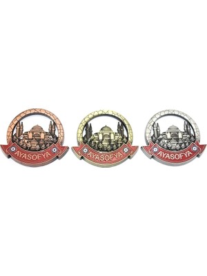 Starseven Istanbul Temalı Metal Magnet ALK3338