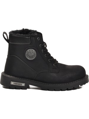 Aspor Siyah Içi Kürklü Erkek Worker Bot