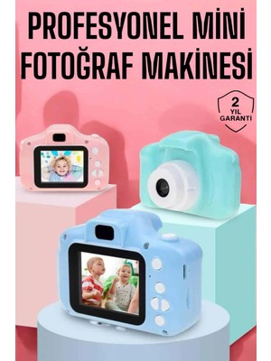 Epilons Çocuklara Özel Dijital Fotoğraf Makinesi Mini 1080p Hd Kaliteli