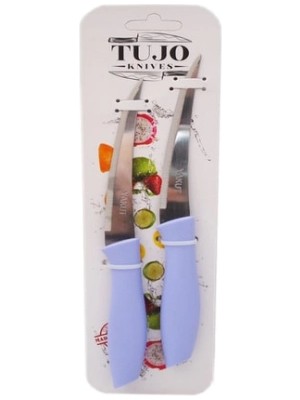 Calperia 2 Parça  Kartelalı Tırtırlı Bıçak (5047)