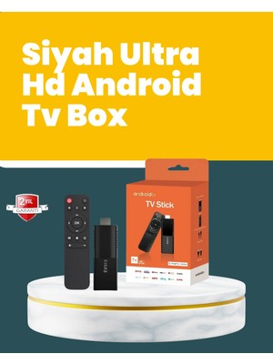 HERŞEYBURDAMODA Android Tv Stick Wifi ve Bluetooth Bağlantılı