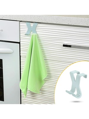Calperia Mutfak Banyo Dolap Kapağına Takılan Meta Havlu Askılığı Aparatı (5047)